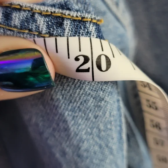 Upcyled Peace Applique Distressed Jean Jacket - Picture 14 of 15